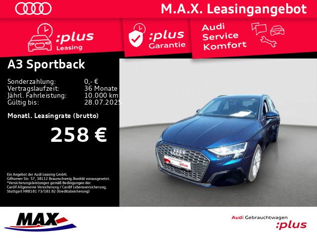A3 Sportback 40 TFSI e S TRONIC LED+KAMERA+NAVI+