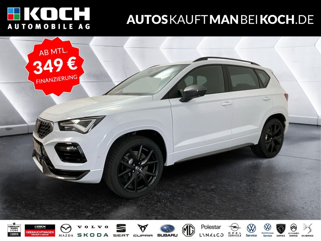 Cupra Ateca VZ 2.0 TSI DSG 4Drive NAVI SHZ LEDER LED