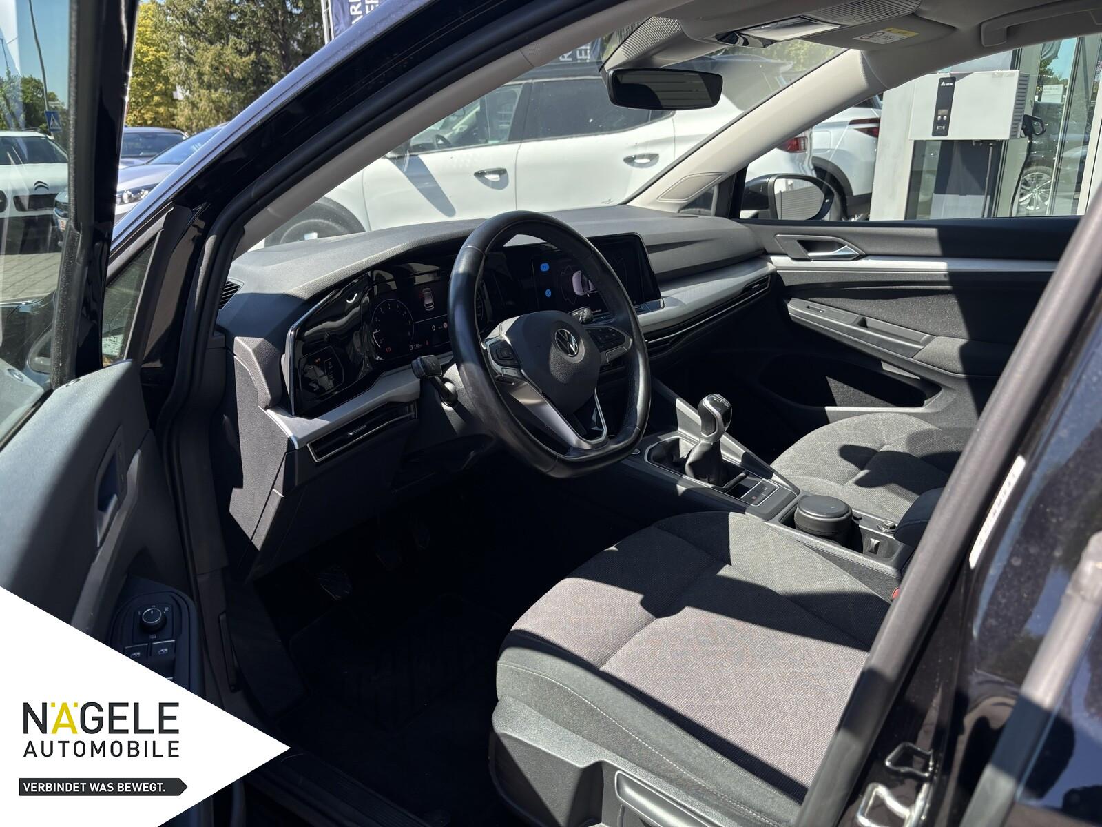 Volkswagen Golf VIII 1.5 TSI Life+ACC+Navi+LED+Carplay eFH., миниатюра 10