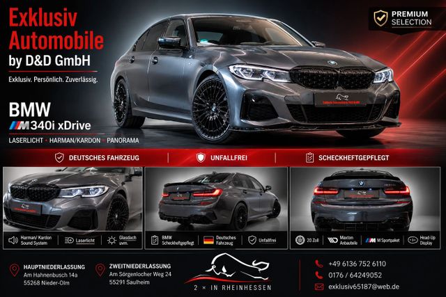 BMW M340iA xDrive LIMO~DEUTSCH+UNFALLFREI+LASER+GSHD