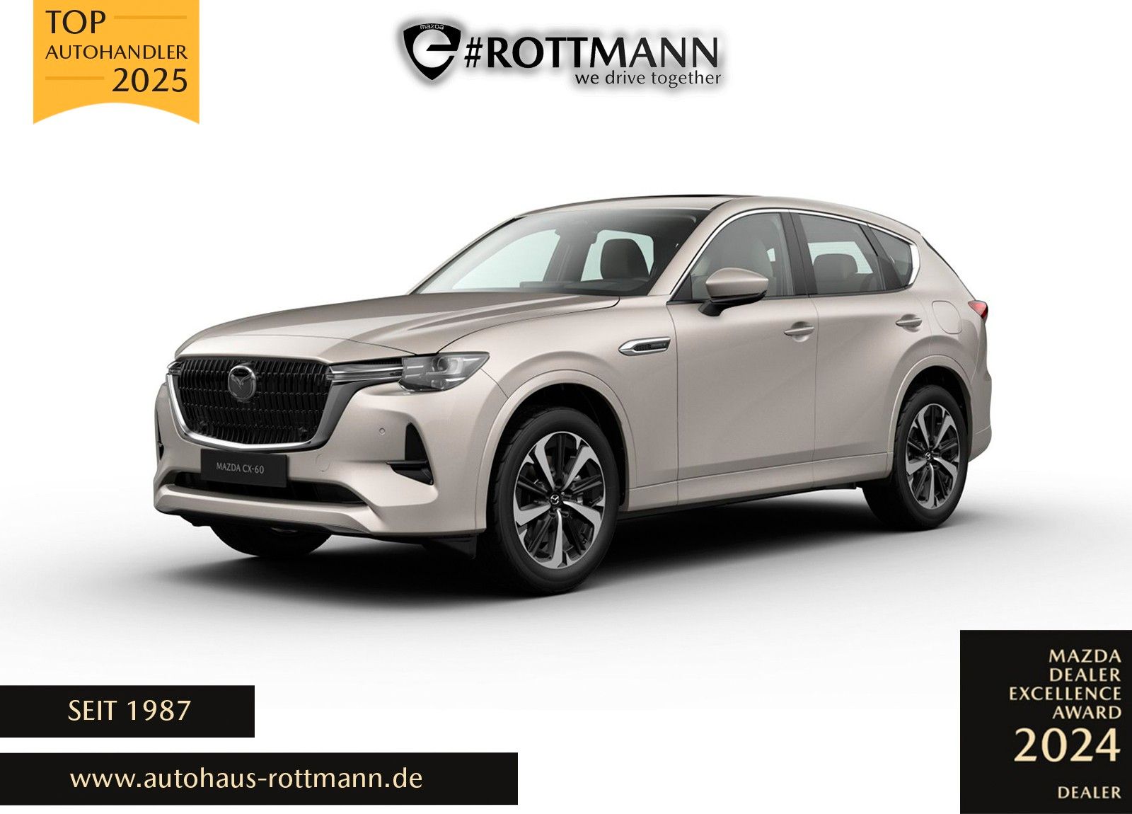 Mazda CX-60 Plug-In-Hybrid PHEV 327ps Aut. AWD Takumi