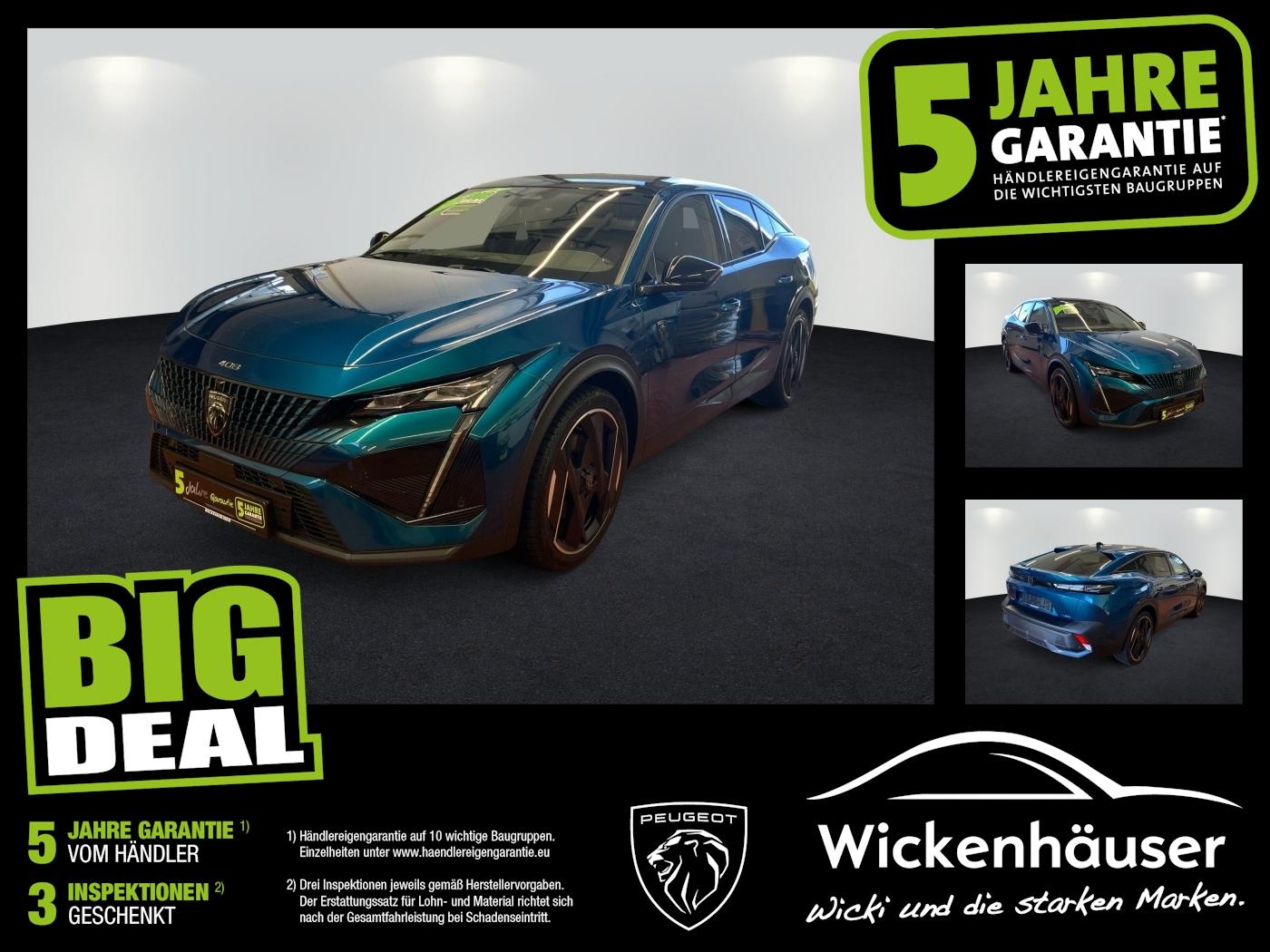 Peugeot 408 PHEV 225 GT ACC+Schiebedach+Focal+Kam360