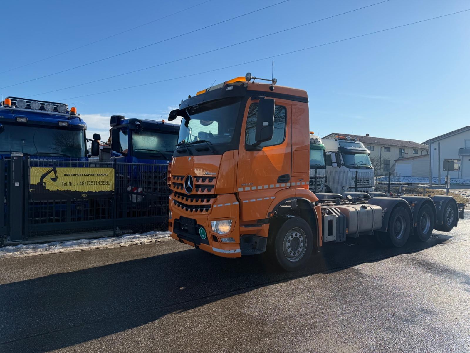 Mercedes-Benz 3545*Lift+Lenk*8x2*Chassis 6.70m*Radstand 3.65 m