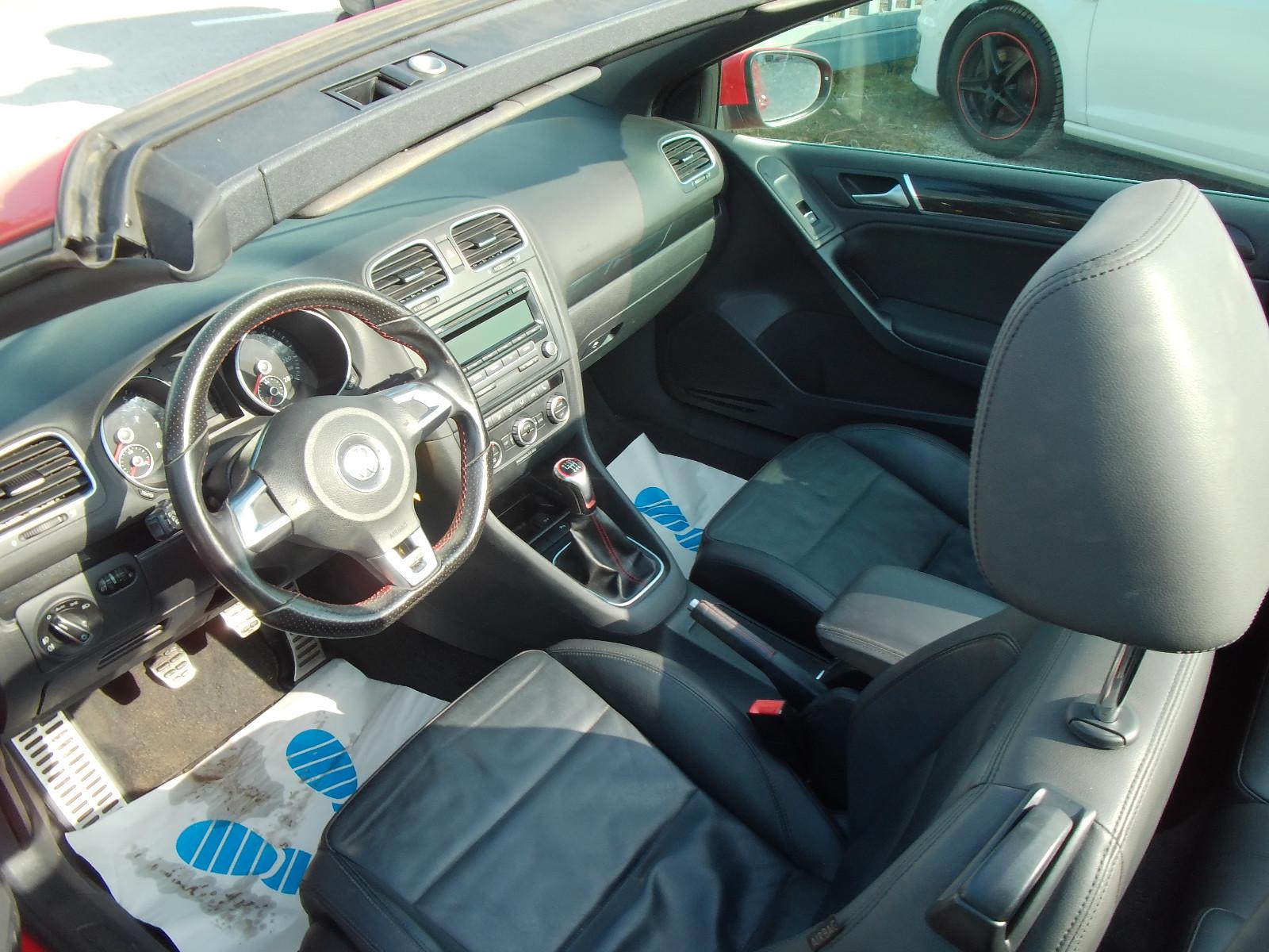 Volkswagen Golf VI Cabriolet GTI*Leder*1.Hd*PDC*6.Gang**