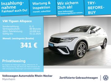 Volkswagen Leasingangebot: Volkswagen Tiguan Allspace 2.0 TDI Life DSG Navi AHK Pano u