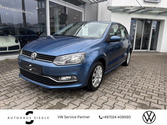 Volkswagen Polo 1.0 Comfortline Climatronic Parktronic Blue