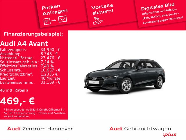 Audi A4 Avant 30 TDI LED DAB Navi Phone Box