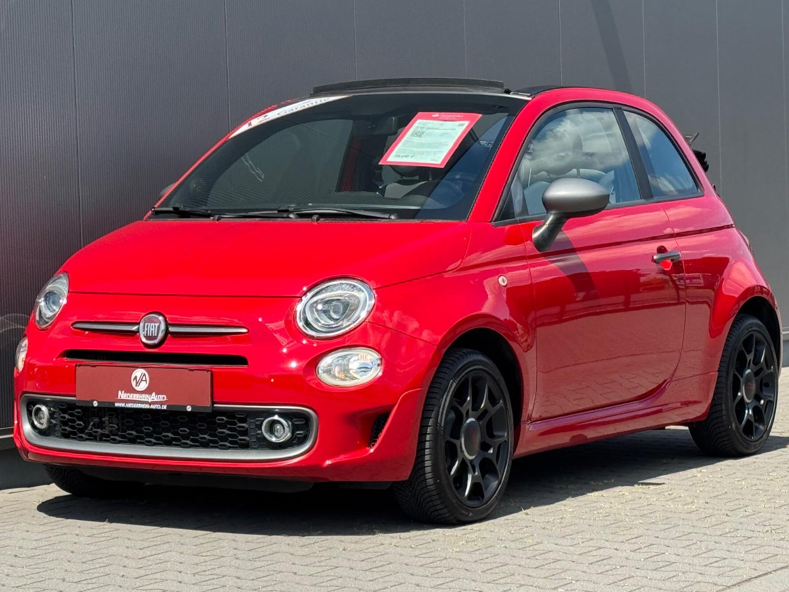 Fiat 500C S Sport Cabrio Klimaaut.Leder DAB PDC TOP!