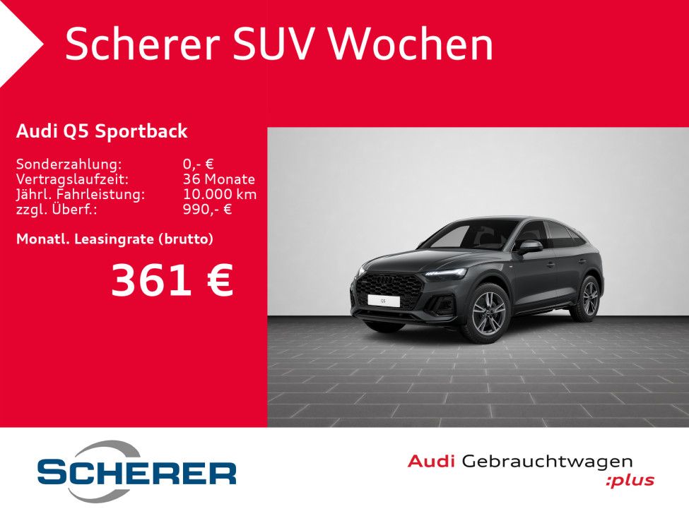 Audi Q5 Sportback S line 50 TDI quattro S tronic AHK