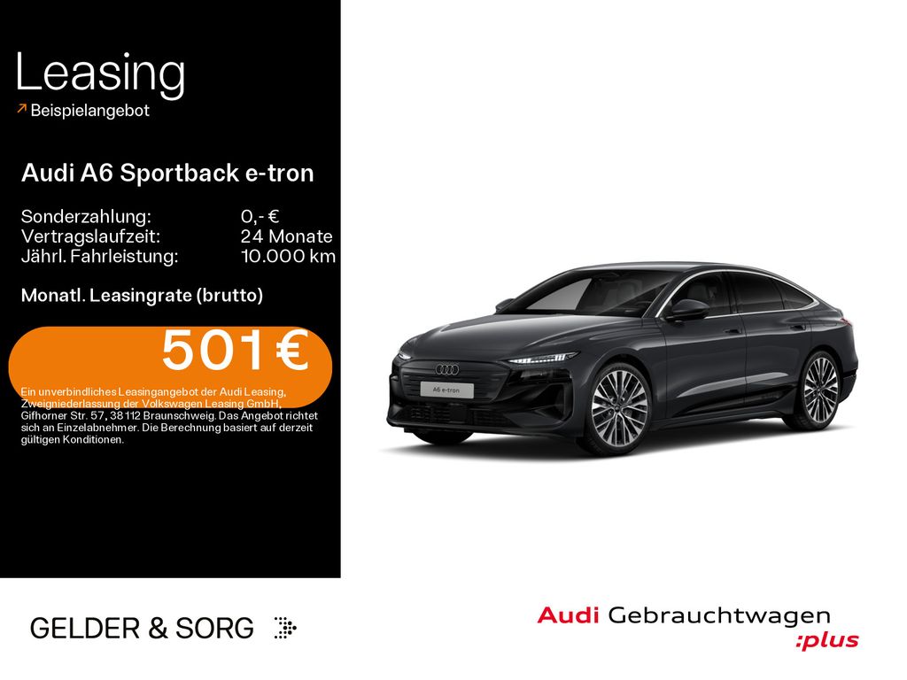 Audi A6 Sportback e-tron perf. S line 270 kW Air*B&O*