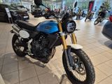 Fantic Caballero 700 Scrambler in blau - 2024 - FANTIC CABALLERO