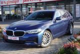 BMW 520d Luxury Line Klimaaut. LED Navi Sitzheizung - BMW mit Diesel-Antrieb: Blau, Vollleder, Kombi