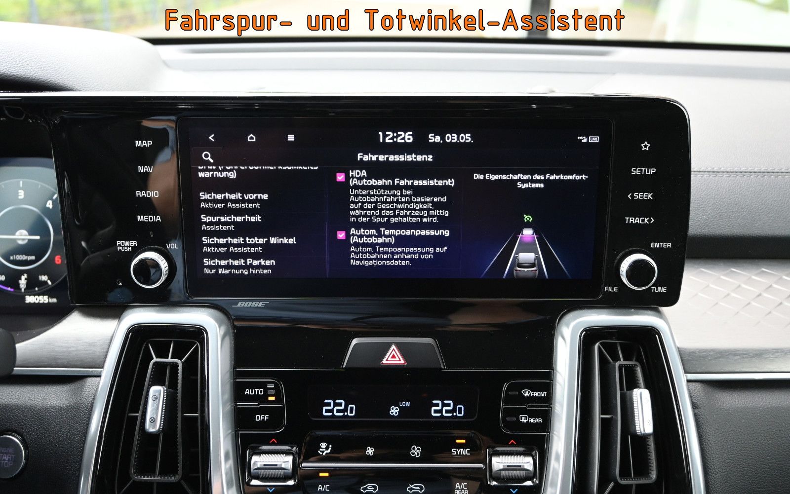 Fahrzeugabbildung Kia Sorento 2.2 CRDi AWD Platinum °AHK°7-SITZE°HUD°