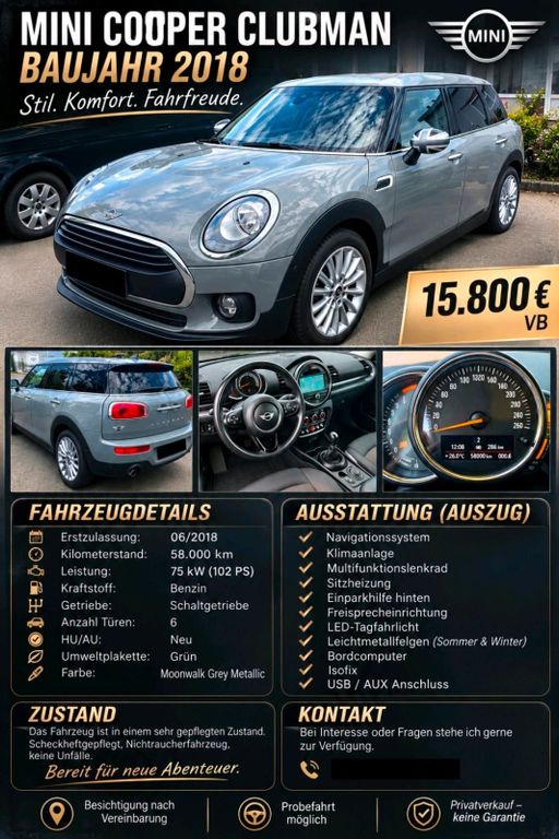 Image of MINI Cooper Clubman