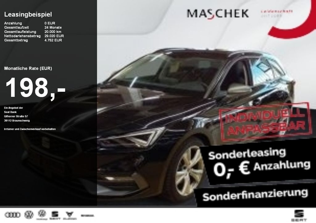 Leon ST FR 1.5 eTSI DSG Matrix Navi ACC RearView