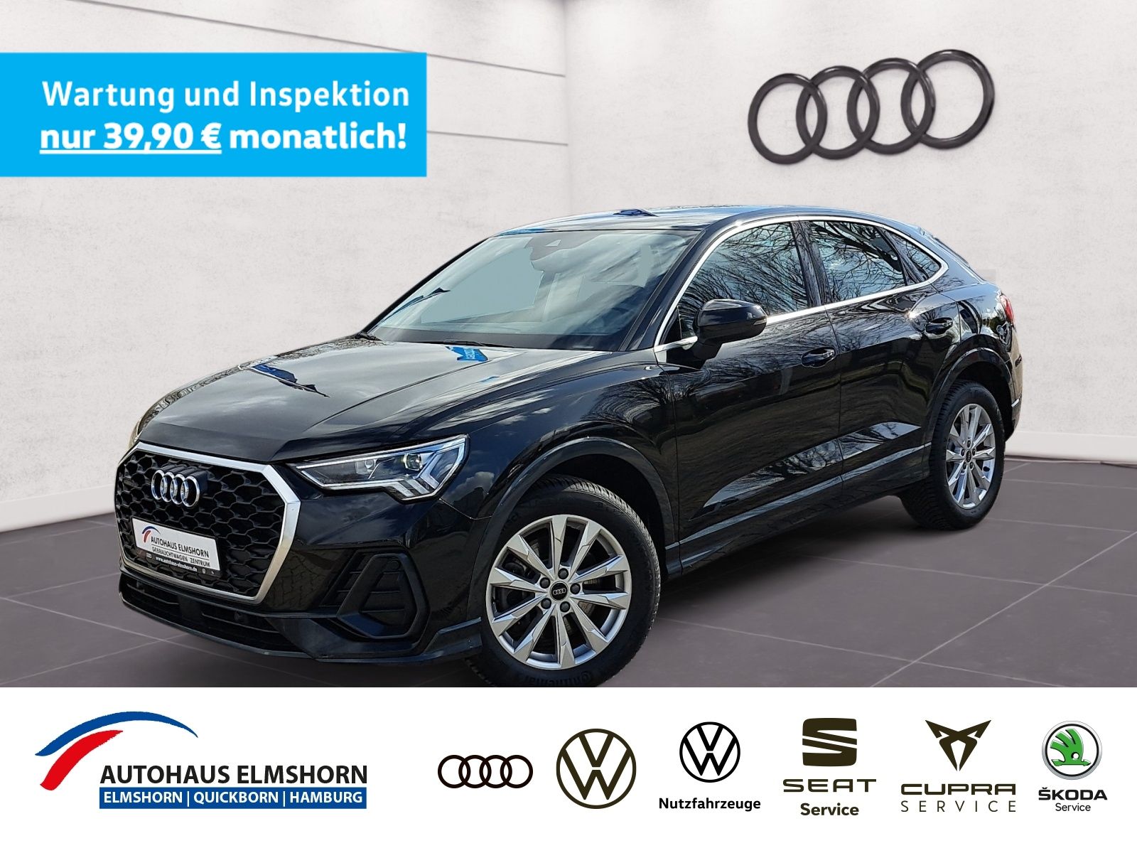 Audi Q3 Sportback 40 TFSI quattro S tronic NAV LED GJ