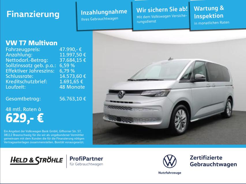 Volkswagen Multivan Life 2.0 TDI DSG 7S AHK E-TÜREN&KLAPPE