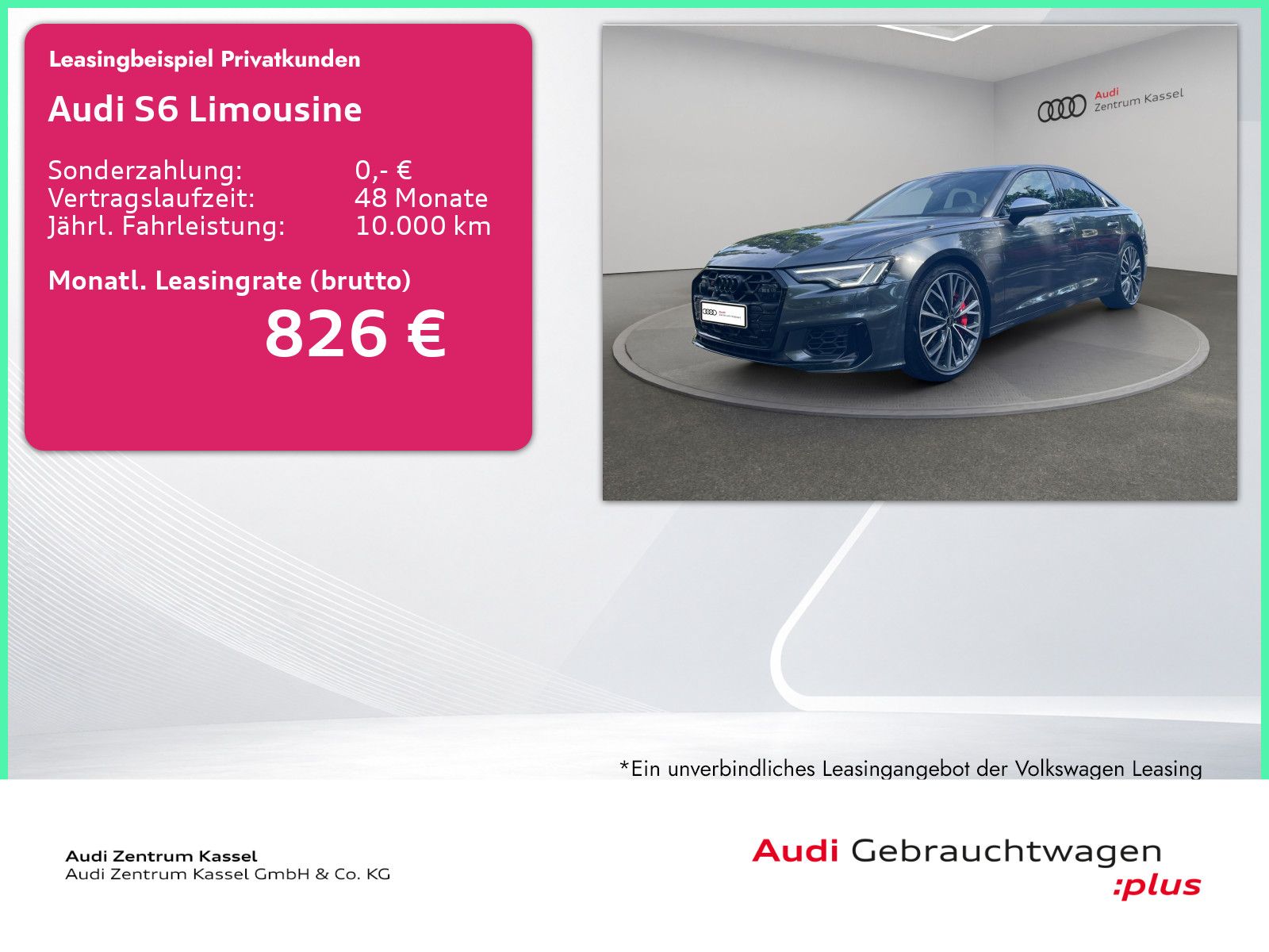 Audi S6 Limousine 3.0 TDI qu. Matrix Kamera Alcantara