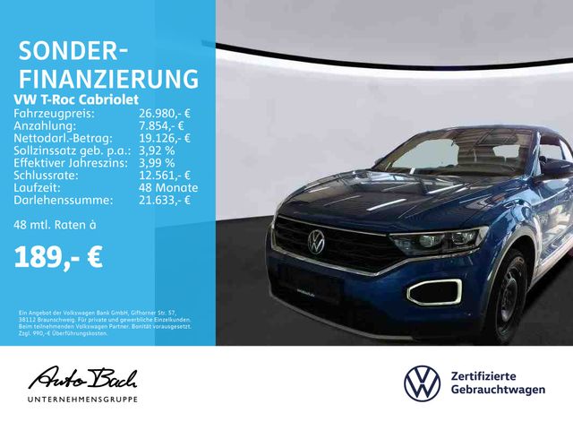 Volkswagen T-Roc Cabriolet 1.5 TSI DSG Style, Leder, LED, A