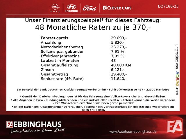 Opel Frontera 1.2 Edition 100kW Spurhalteassistent