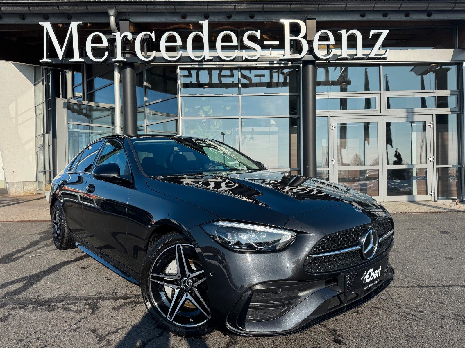 Fahrzeugabbildung Mercedes-Benz C 220d AMG+Burmester+ESD+RKamera+Night+TotW