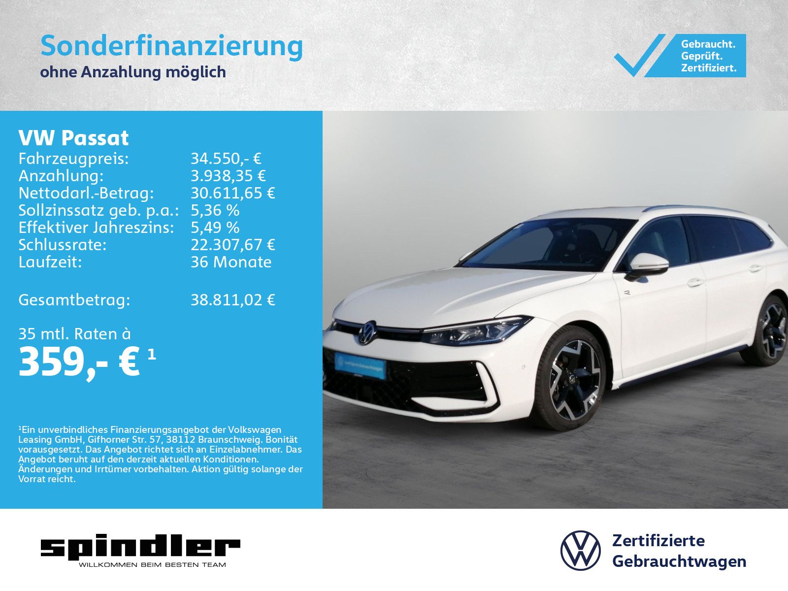 VW Passat R-Line 2.0TDI DSG / Navi, Matrix, CarPlay