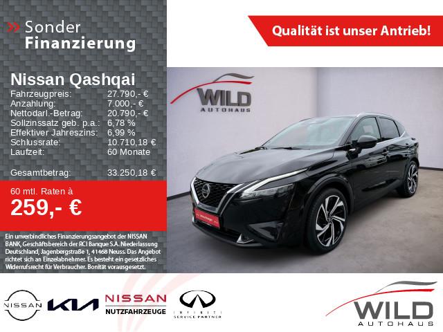 Nissan Qashqai 1.3 DIG-T Tekna+ 4x4, AHK, Pano-Dach, BO