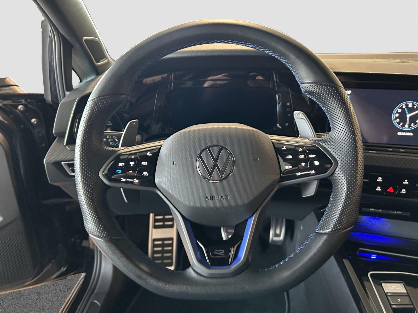 Volkswagen Golf R 2.0 TSI DSG 4Mo. PANO KAMERA IQ.LIGHT AKR, миниатюра 12