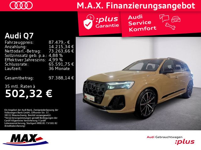 Q7 50 TDI QUATTRO S LINE 7-SITZE +HD-MATRIX+AHK+