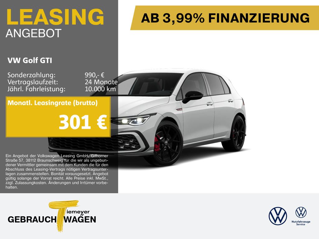 Golf GTI BLACK LM19 IQ.LIGHT ASSIST KAMERA