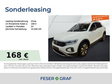 Volkswagen Leasingangebot: Volkswagen T-Roc GOAL 1.0 TSI Navi ACC SHZ PDC LED Virtual