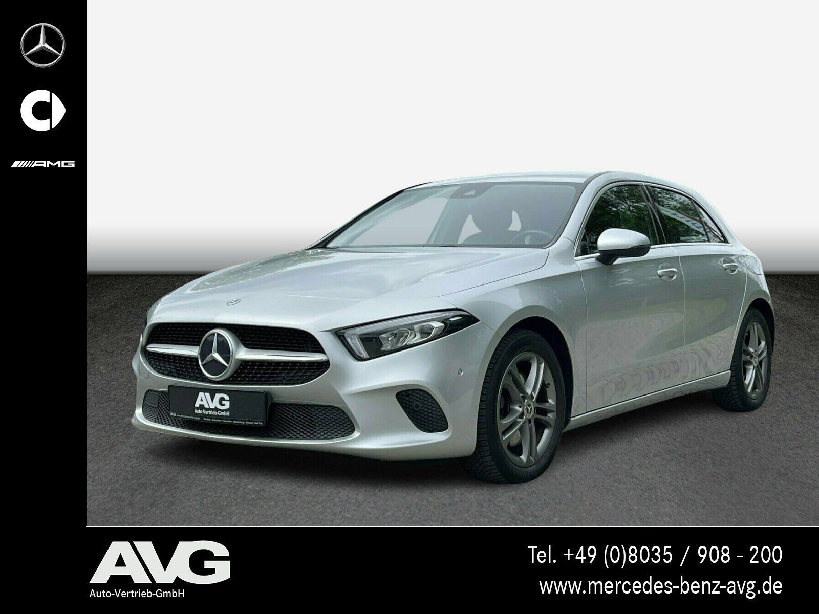 MERCEDES-BENZ A 220 Progressive 7G MBUX AHK LED PTS Spiegel-Pk