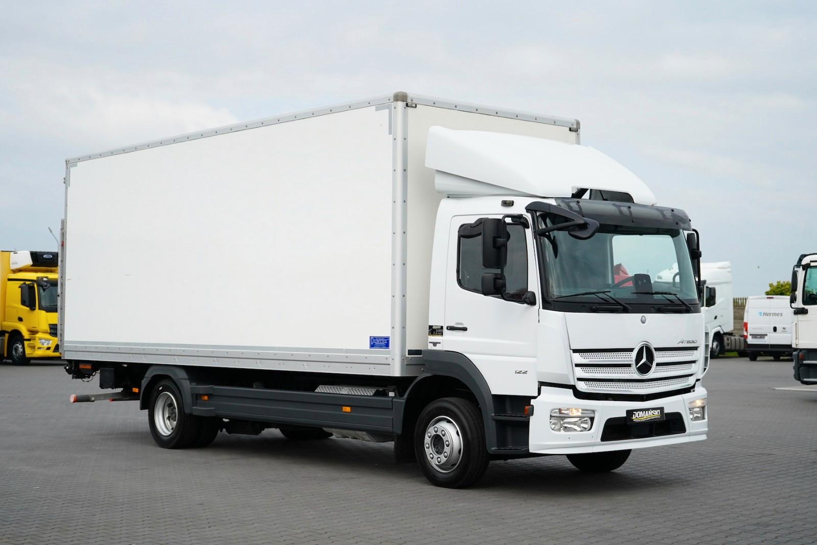 Mercedes-Benz ATEGO / 1221 / ACC / EURO 6 / KONTENER + WINDA /