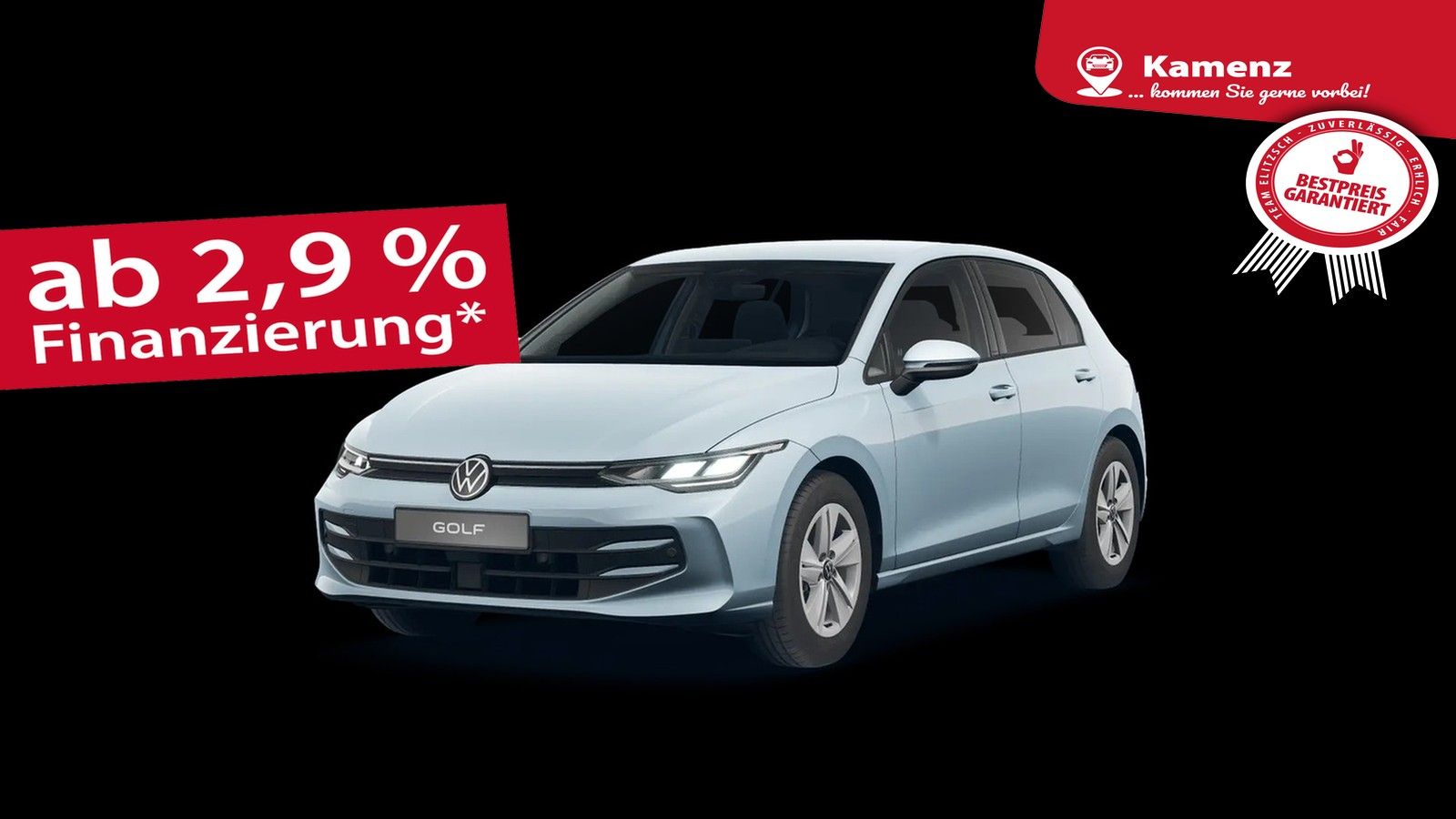 Fahrzeugabbildung Volkswagen Golf VIII TSI Life LED Navi AID ACC RFK HUD SH