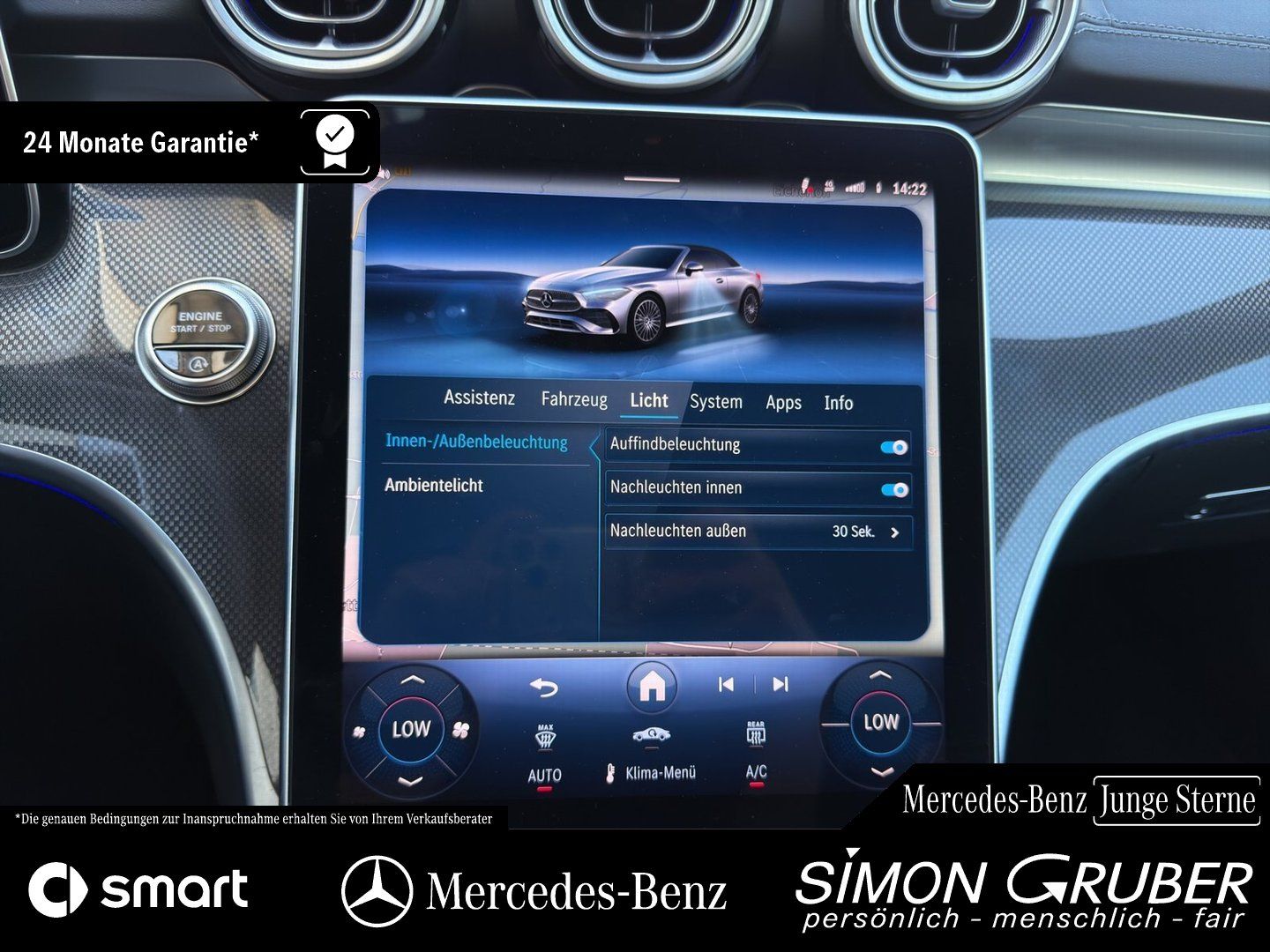 Fahrzeugabbildung Mercedes-Benz CLE 200 Cabrio AMG Ambi+ KeyGo Memo 19Zoll