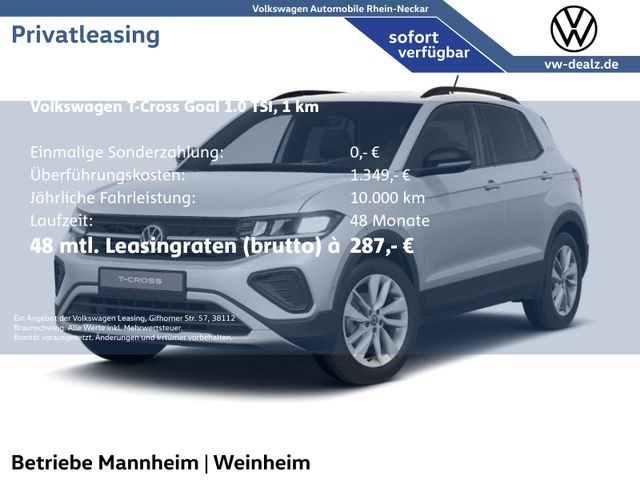 Volkswagen T-Cross GOAL 1.0 TSI OPF DSG