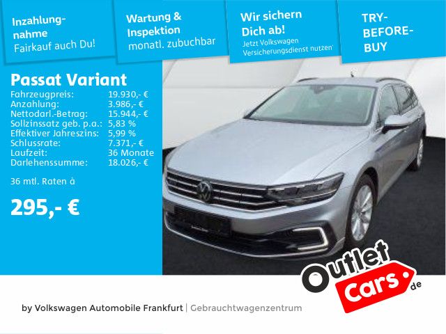 Volkswagen Passat Variant GTE 1.4 TSI DSG Navi ACC LED Rear