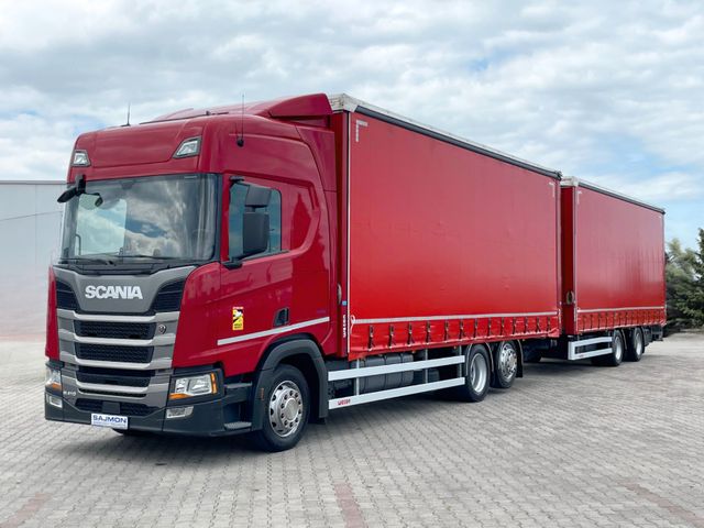 Scania R410 jumbo tandem 120 2 x775