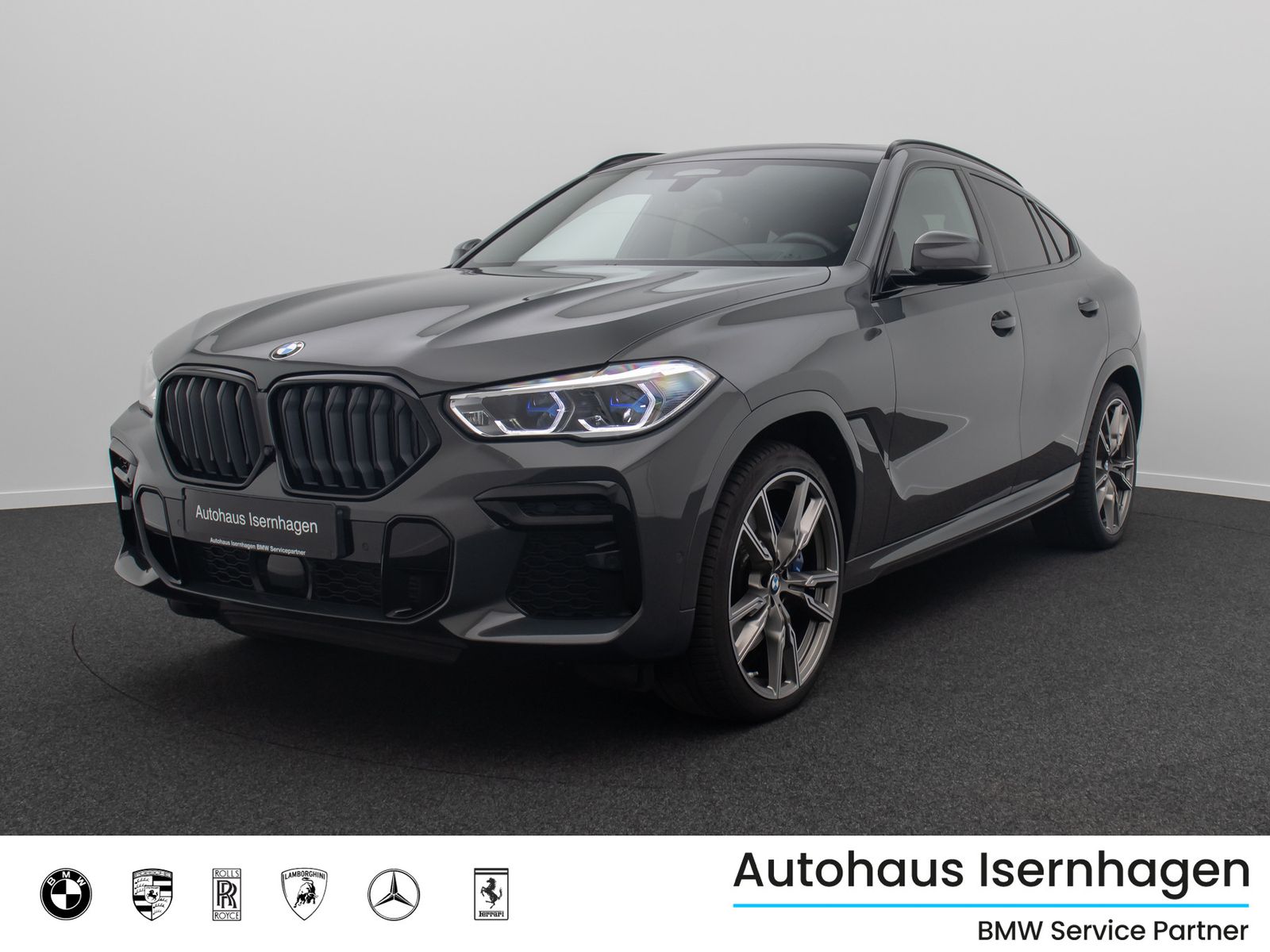 Fahrzeugabbildung BMW X6 M50i B&W HUD DAB SkyLounge Individual 22Zoll
