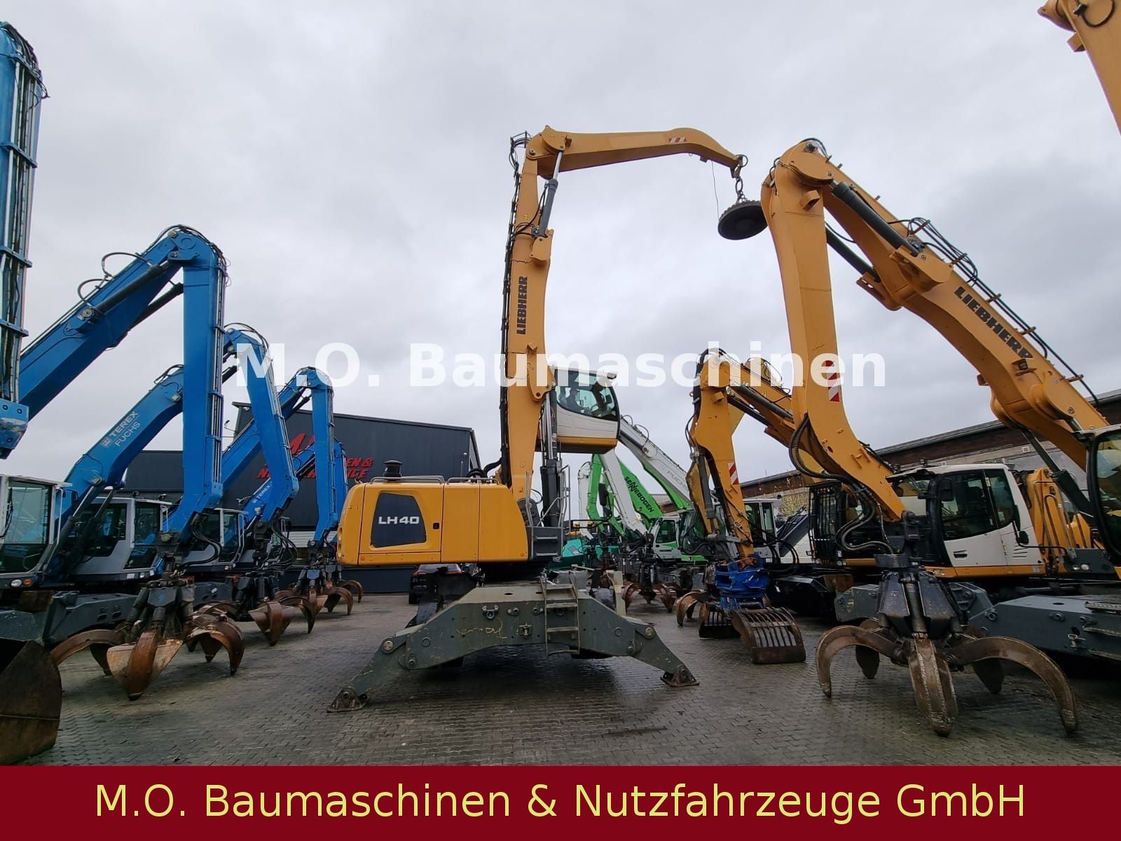 Fahrzeugabbildung Liebherr LH 40 M Litronic/Greifer / Magnetanlage