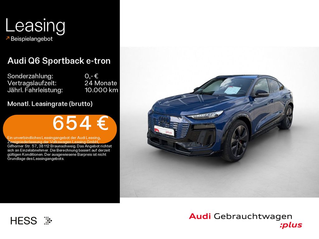 Audi Q6 Sportback e-tron quattro S-LINE*MATRIX*HUD*LU