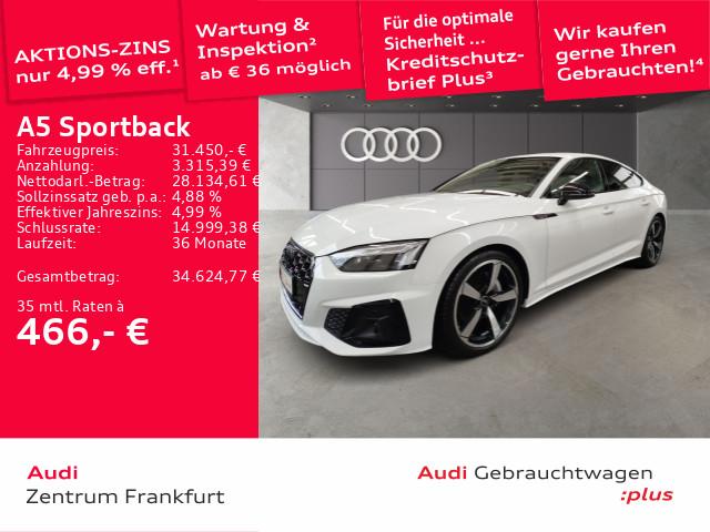 Audi A5 Sportback 40 TFSI S tronic S line MatrixLED D