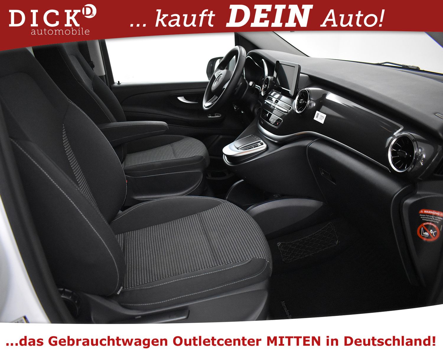 MERCEDES-BENZ V 220d 9G. RISE >7-SITZER+NAVI+KAMERA+KLIMA+TEMP - Image 12