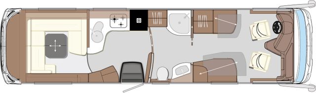 Concorde Liner 990 RLI **Abst.Tempomat*Gastank*Neuheit**