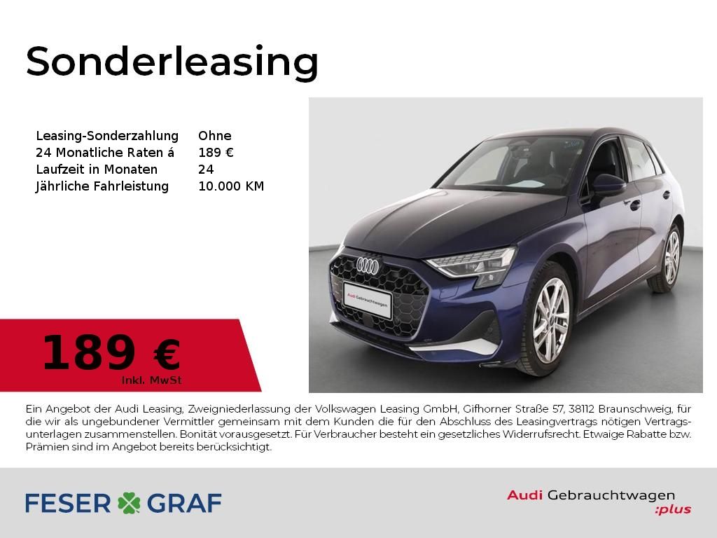 A3 Sportback Advanced 1.5 TFSI Navi LED el.Sitze
