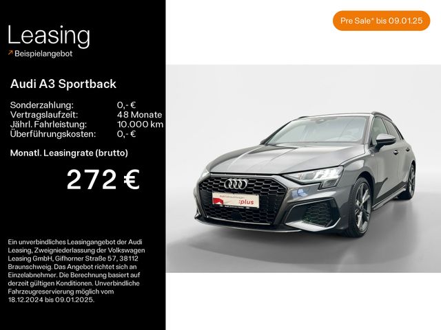 Audi A3 Sportback 30 TFSI S-LINE*LED*AHK*VIRTUAL*NAVI