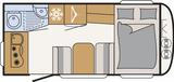 Dethleffs c-joy 420 QSH Auflastung, Fliegengittertür - Offers matching your search criteria