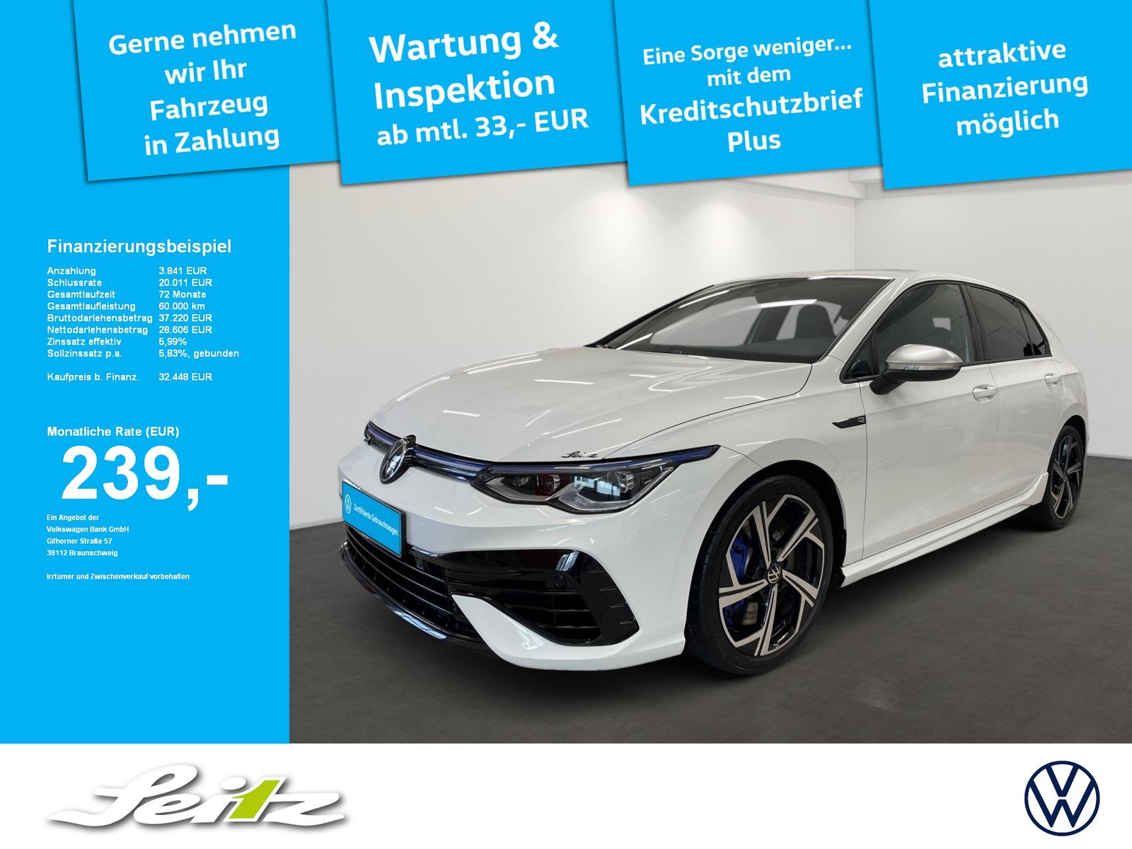Volkswagen Golf VIII 2.0 TSI 4M R *MATRIX*KAMERA*NAVI*SITZH
