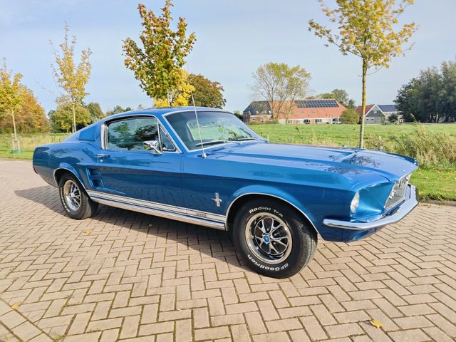 Ford MUSTANG FASTBACK 390 S CODE GTA ACAPULCO BLUE