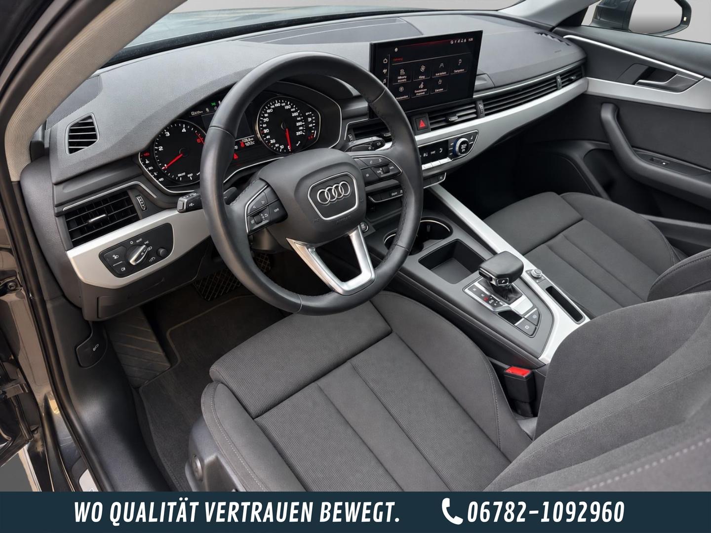 Audi A4 Avant 35 TDI S line El. Panodach Navi Sounds., миниатюра 14